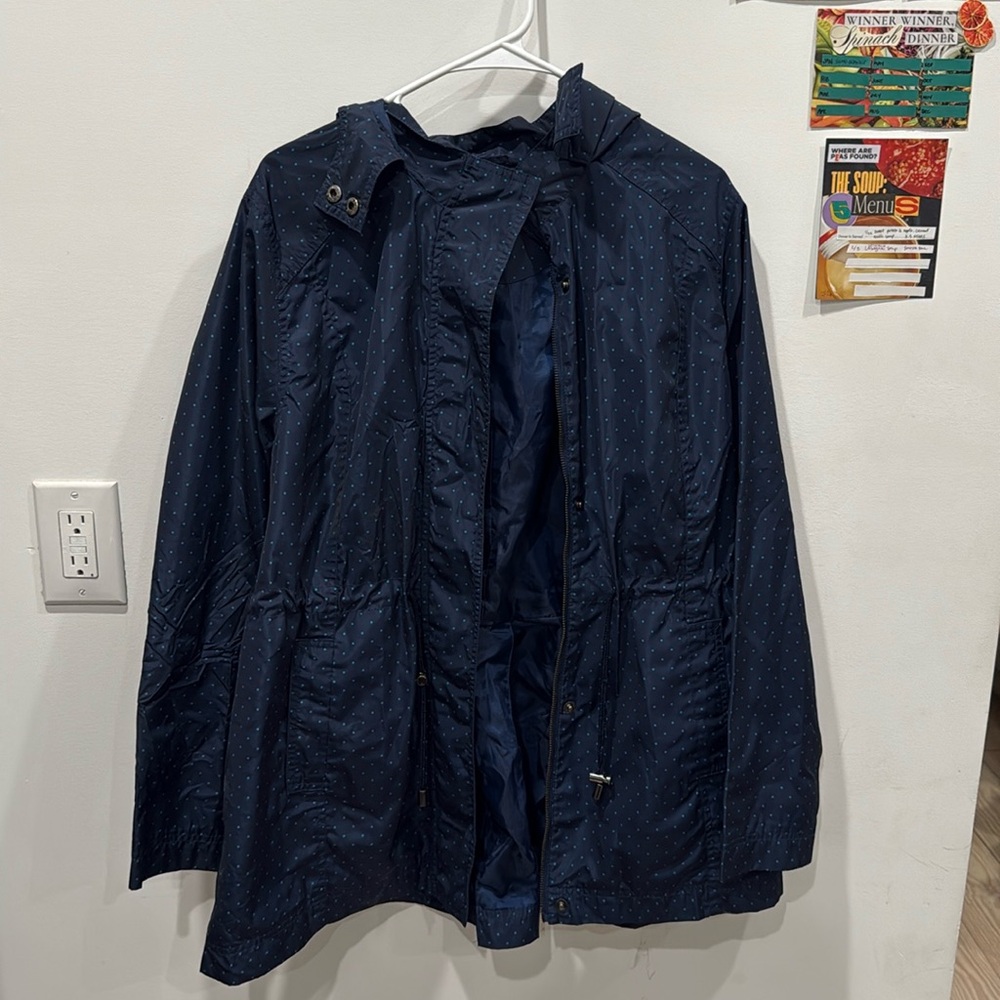 Raincoat Polka Dots